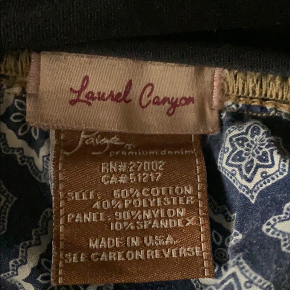 Paige Maternity Laurel Canyon Bootcut Jeans - Picture 5 of 7